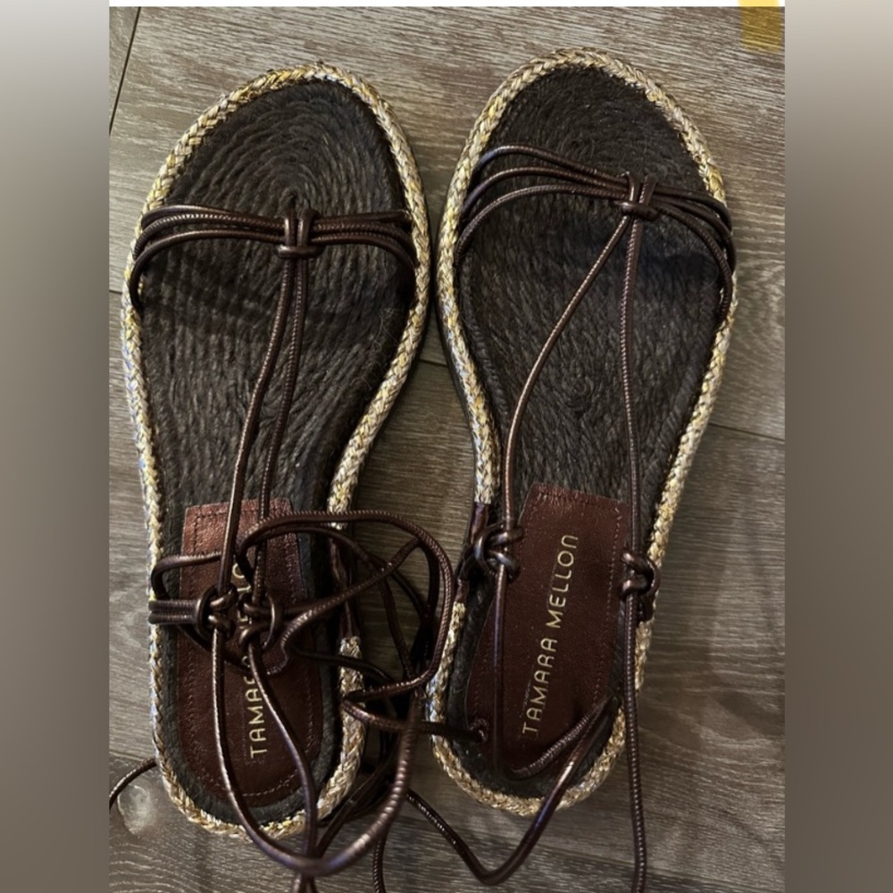 NWOB Tamara Mellon sandals 37.5